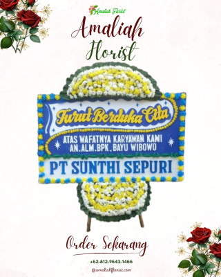 Papan Bunga Duka di Kotawaringin Lama