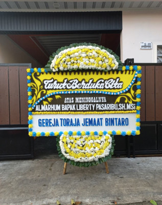 Papan Bunga Duka di Kotawaringin Lama