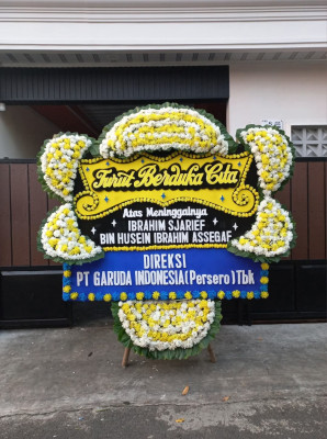 Papan Bunga Duka di Kotawaringin Lama