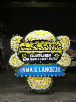 Papan Bunga Duka di Kotawaringin Lama